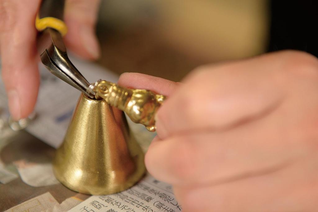 BIG FOREST Outdoor Bear Bell Bell Pro Full Brass with