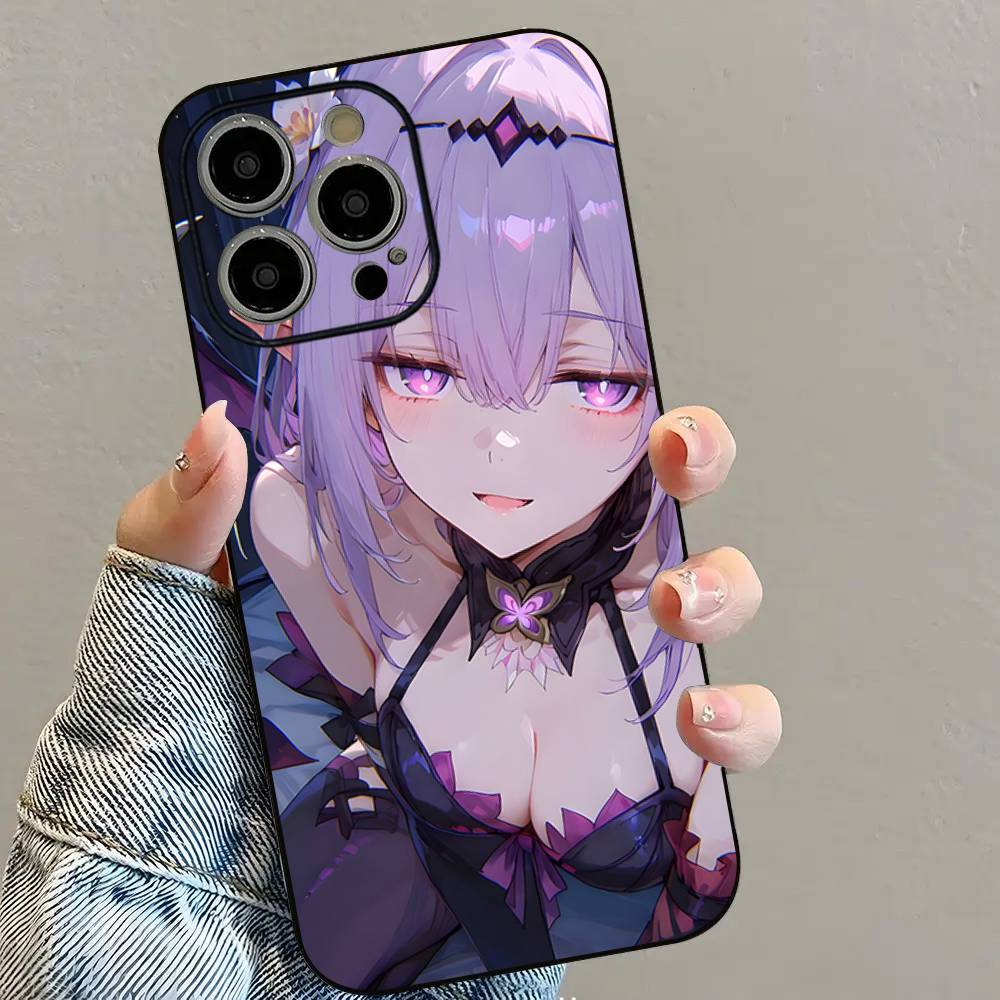 C-Castorice Cute Anime Girl Phone Case For iPhone 16 15 14 13 12 11 PRO MAX PLUS Mini TPU Soft To Skin-friendly Case