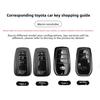svagd6 ABS Zinc Alloy Car Key Cover Case For Toyota RAV4 Highland Coralla Hilux Fortuner Land Cruiser Camry Crown Keychain Accessories