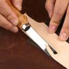 Practical French Style Edge Beveler Skiving Trimming Leather Skiving Cutting Tool Keen Edge