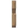 Wall Mounted Cube Shelves Wall Bracket Brown 64 X 13.5 X 91.5 Cm