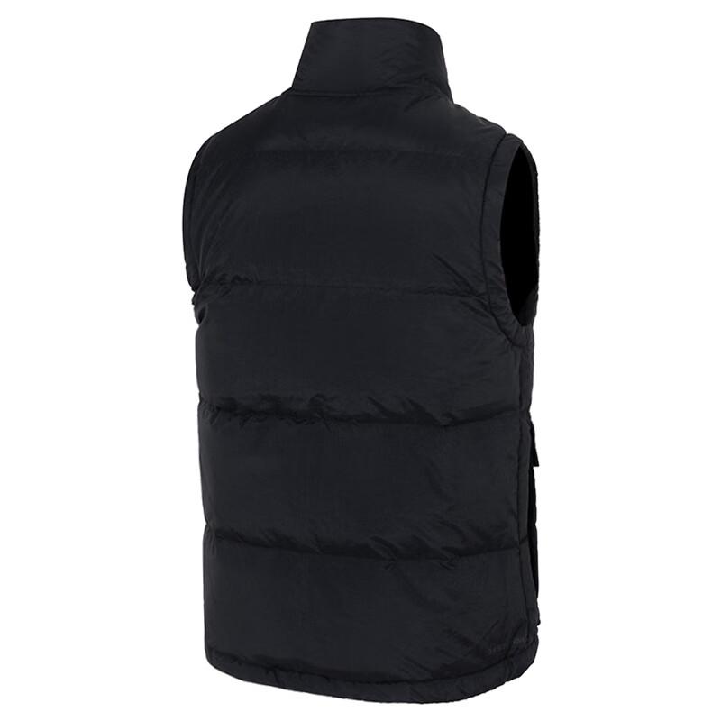 Under Armour Stylish Solid Color Multi-Pocket Outdoor Work Warm Down Vest Men vests Black 1385862-001