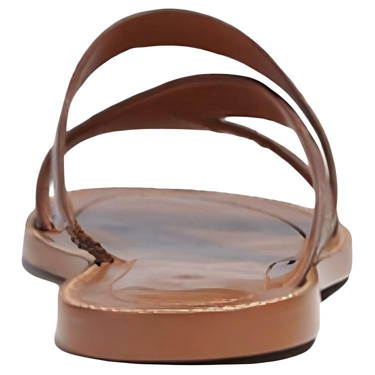Coach Harlan Antibacterial Slide Slippers Women's Brown CA363-KHSD