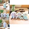 Adorable Plush Octopus Keychain Cute Soft Short Plush Toy Stuffed Animal