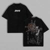 Anime BLEACH Tshirt Yamamoto Genryuusai Shigekuni Washed Oversized T Shirt Unisex Women Clothing Short Sleeve Cotton Tees Tops
