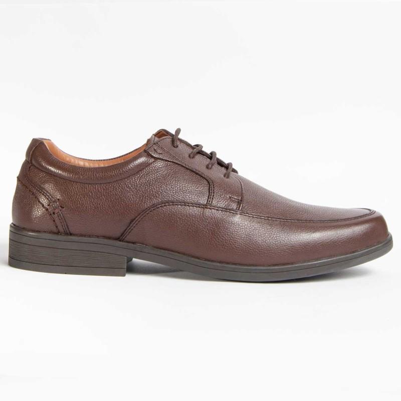 Zapato De Piel Para Hombre.  Purapiel  Confore9  98994