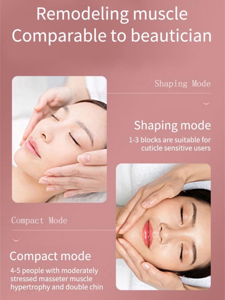 Facial Lifting Device LED Photon Therapy Facial Slimming Vibration Massager Double Chin V-shaped Cheek Lift Face