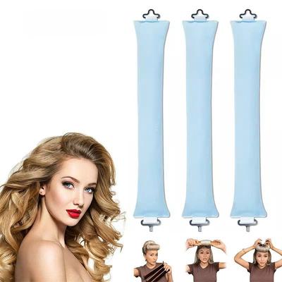 Lockenwickler ohne Hitze zum Schlafen Hitzefreie Lockenwickler Stirnbänder Weiche biegsame Wickler für Locken über Nacht Alle Haartypen Styling-Werkzeugset