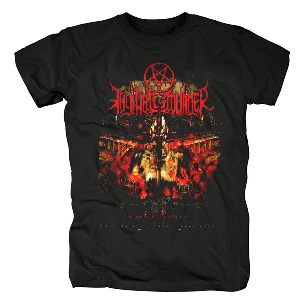 Thy Art Is Murder Heavy Unisextal TShirt Unisex Women 100 Cotton Plus Size ONeck Vintage Printed Streetwear Oversized Unisex Tees