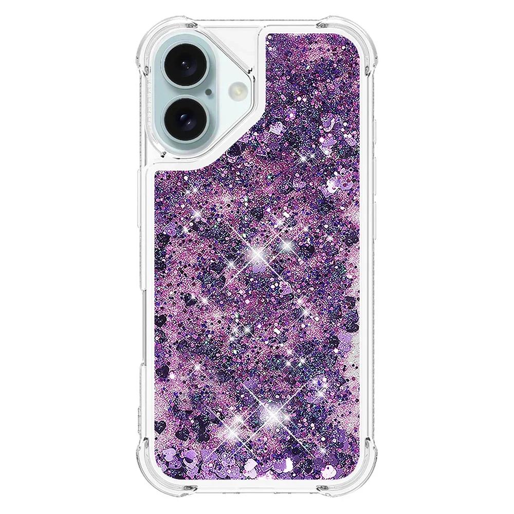 Luxury Bling Glitter Phone Case For Samsung Galaxy S22 S21 S20 FE S10 Plus S10E Note20 Ultra Dynamic Quicksand Bumper Back Cover