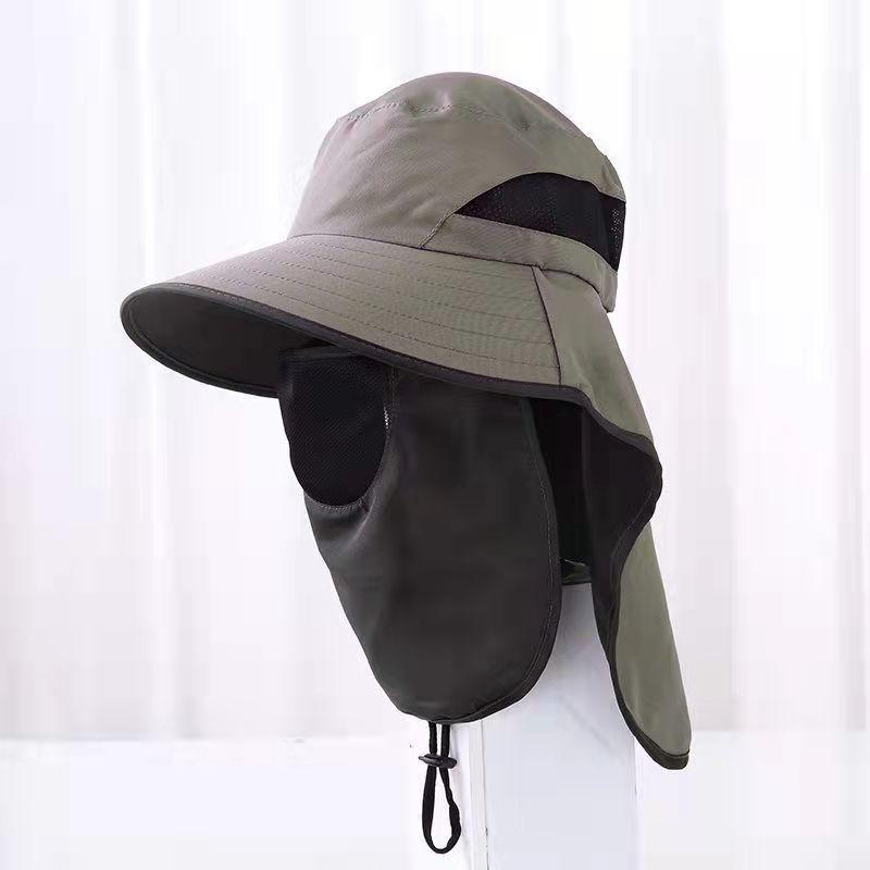 Adjustable Outdoor Fishing Hat Sunscreen Protection Breathable Sunshade Foldable Men Women Hiking Camping Casual Fishing Cap