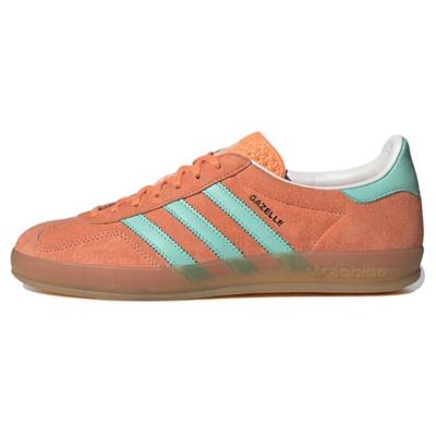 Gazelle Indoor Pomarańczowy Jasny Miętowy Unisex Sneakersy Łatwy-Pomarańczowy Guma IH7499