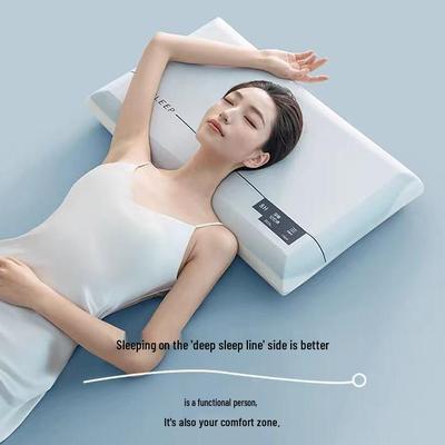 Zero Pressure Memory Foam Cervical Pillow - Neck Support & Sleep Aid