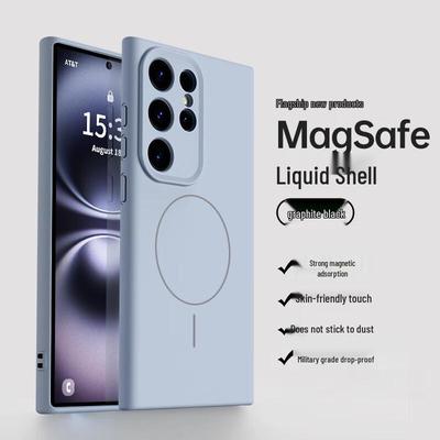 NEYAA Liquid Silicone Magnetic Phone Case for Samsung S24/S25 Ultra