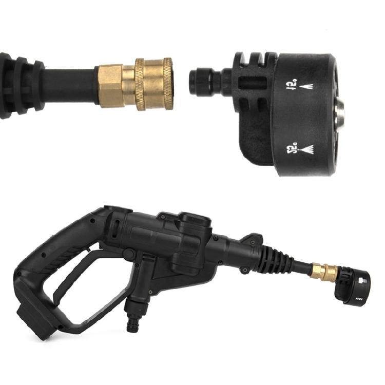 High Pressure Washer Spray Nozzle 0 15 25 40 Degree Rotation Watering Nozzle