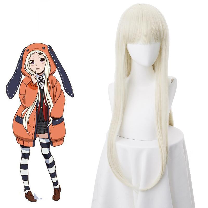 

Юмэко Какегуруи Джабами Мэари Кирари Юмэми Руна Длинные Косплей Вечеринка Парики Волосы Yomoduki Runa(80cm)