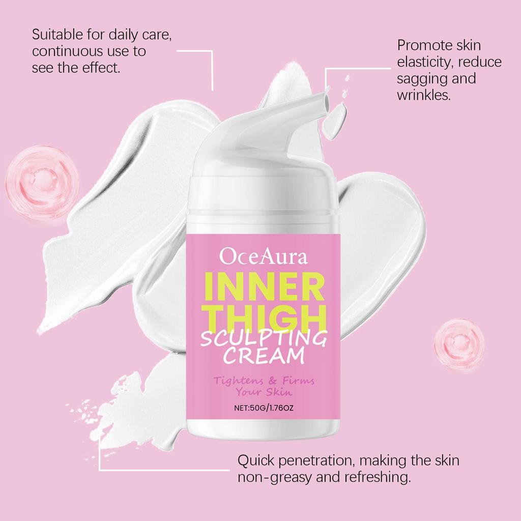 Leg tightening cream nourishes the skin of the legs and hydrates, moisturizing, delicate and smooth daily massage treatment