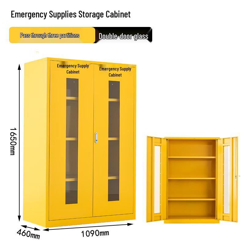 WEZHO Emergency Supply and Fire Rescue Storage Cabinet