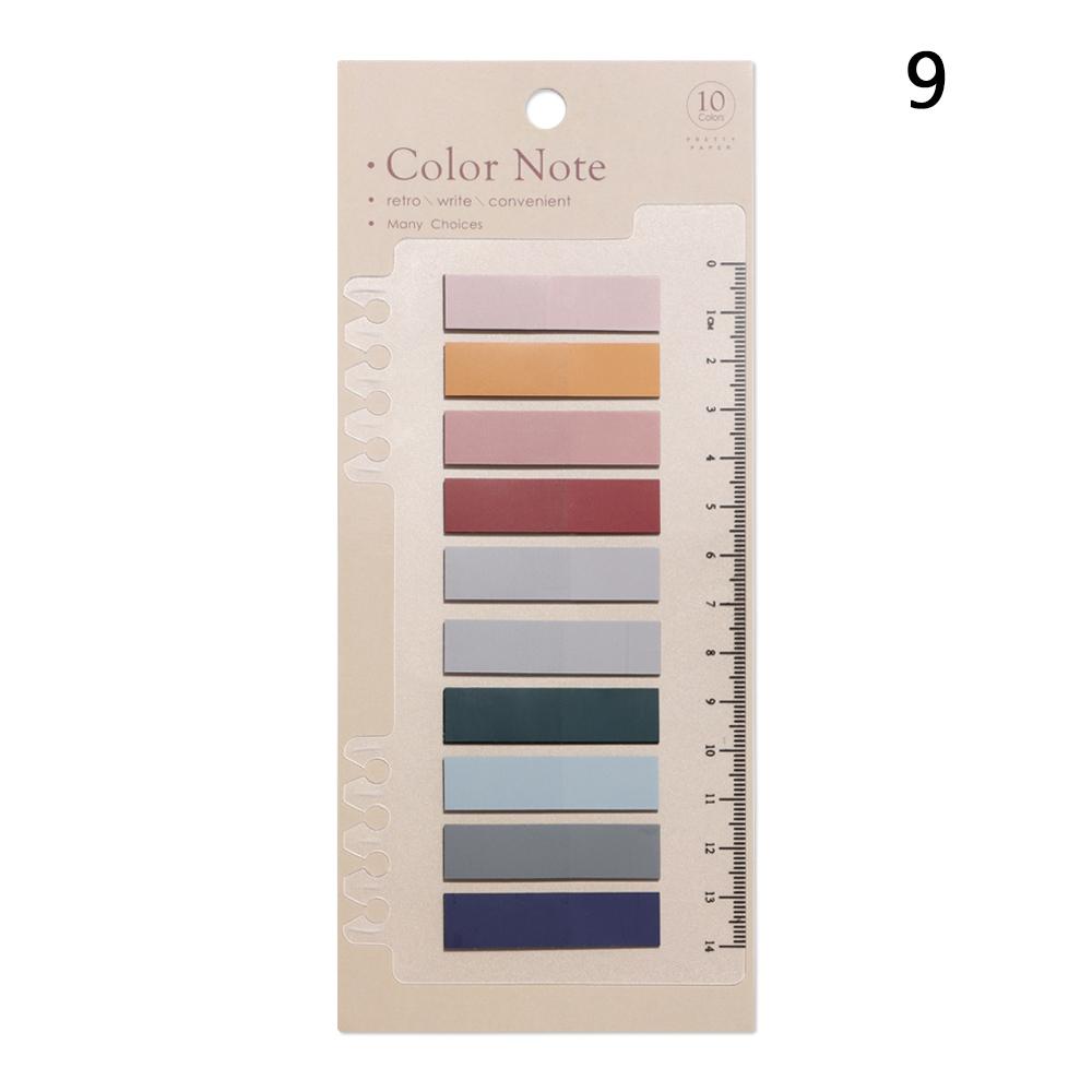 60/120/200pcs DIY Novelty Tab Strip Index Flags Bookmark Label Sticky Notes Loose-leaf Memo Pad Paster Sticker