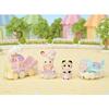 Sylvanian Families Amusement Park Ride Set - Train Airplane- C-79 ST Mark Certified Ages 3 Up Toy Dollhouse EPOCH