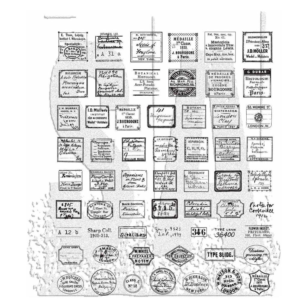 Christmas Cartoon Retro Stamp Cut Transparent Stickers for Journal Decoration DIY