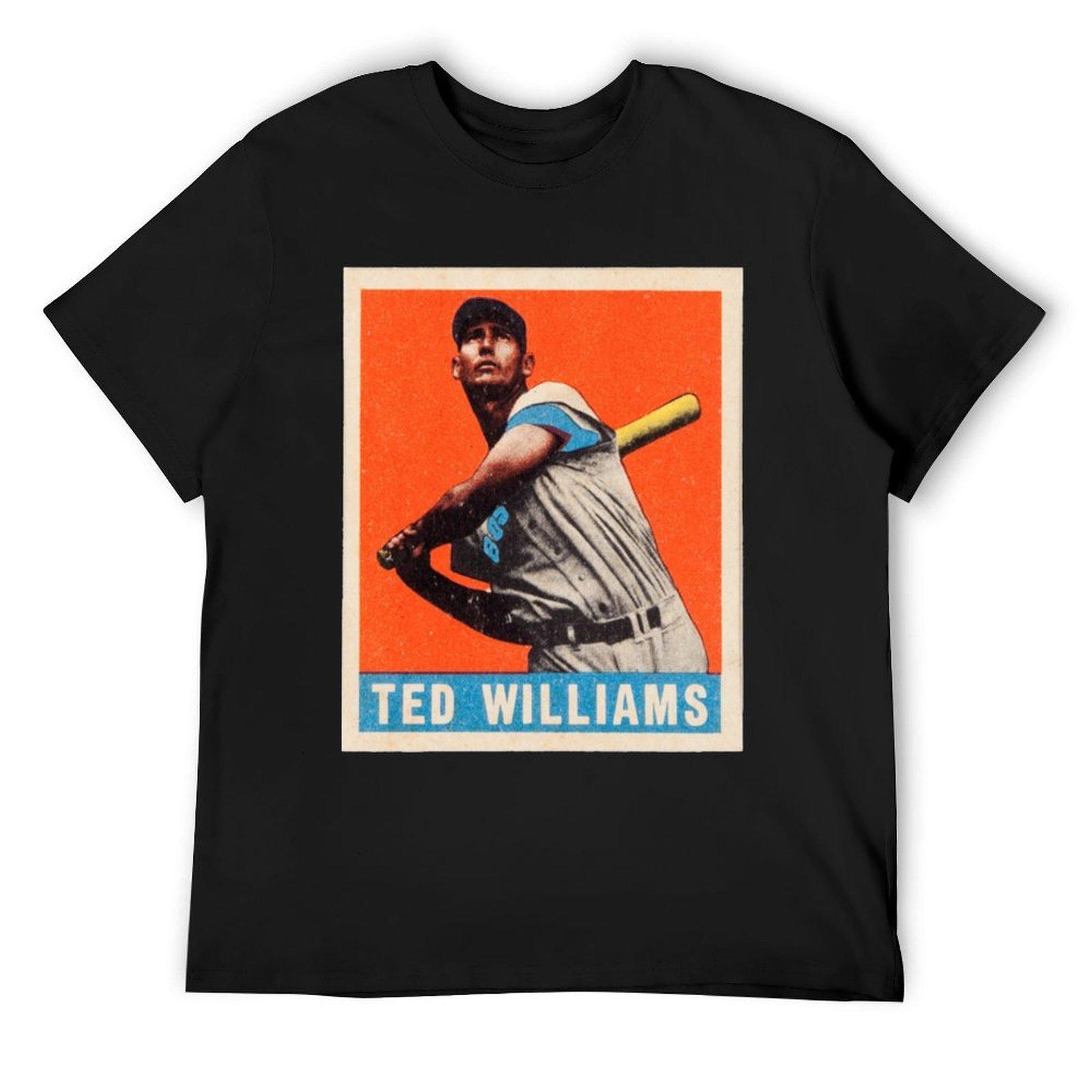 

Ted Williams 1948 Leaf T-Shirt Aesthetic clothing Short sleeve tee blue archive cute tops shirts graphic tee men 4XL