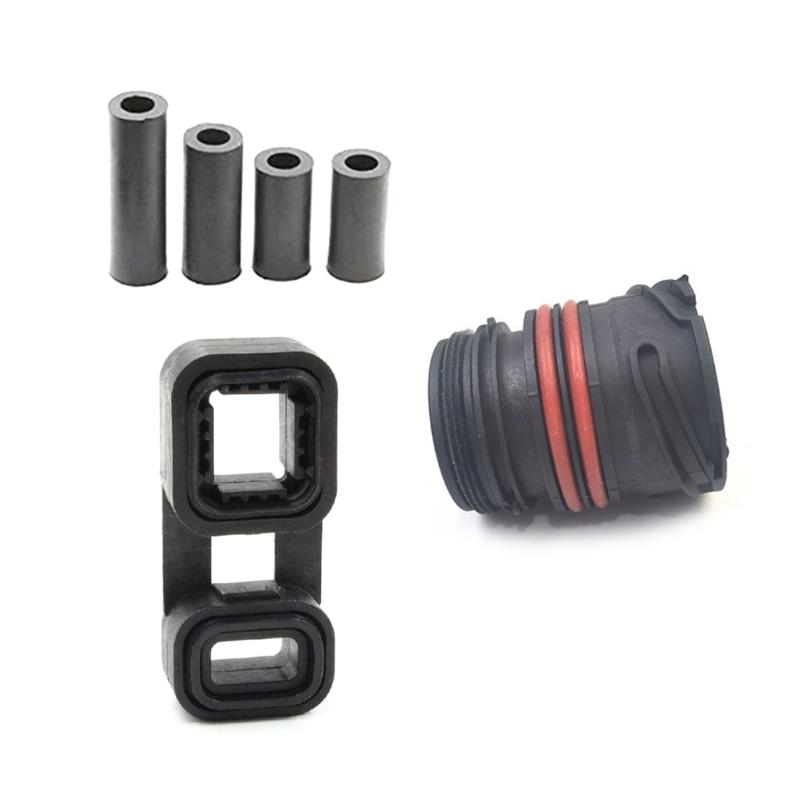 ZF 6HP19Z 6HP19 6HP21 6Pcs Transmission Valves Body to Case Sealing Sleeve+PlugAdapter Connect Seal Set Kit