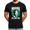 Mens Luxury Cotton TShirt NELSON MANDELA Tribute Mens TShirt Men Summer Loose Tops For Him Plus Size Teeshirt Trendy Tee