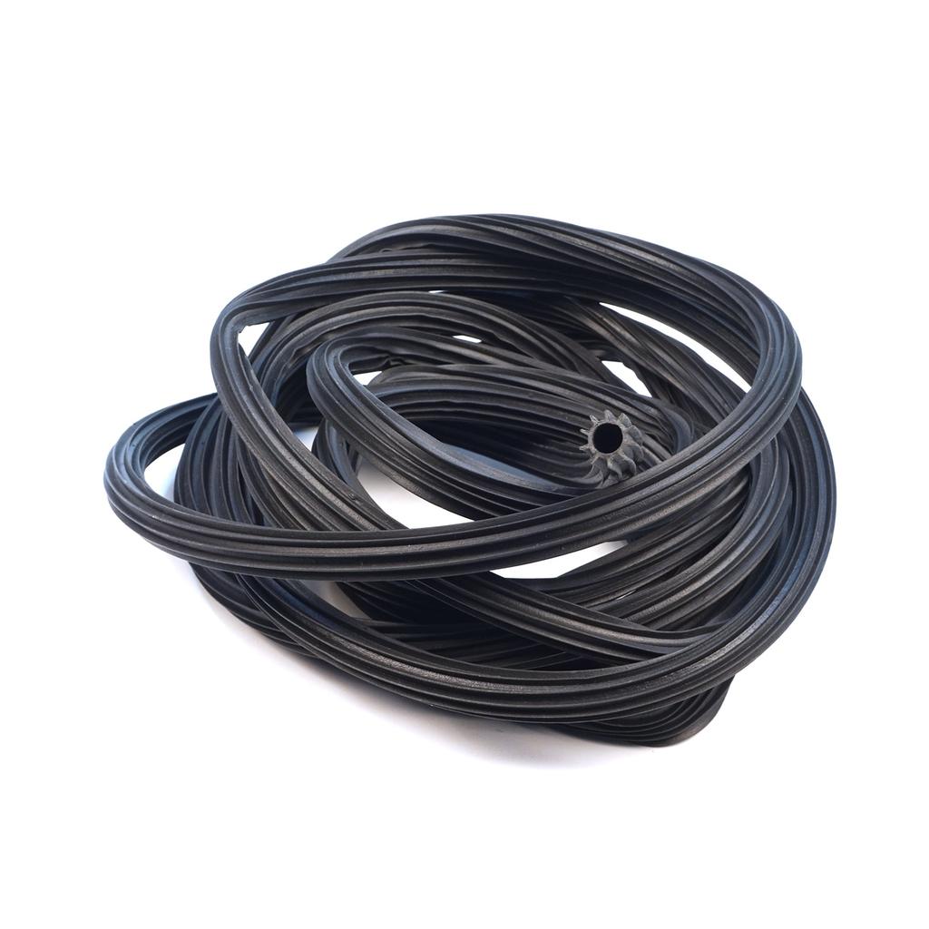 BWR5627 Window Regulator Cable Wire Rope Sound Isolation Thick Star Rubber Protection 5 mm Hole 10 Meter for Many Car Auto Models