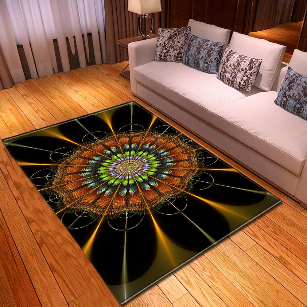 Cool Flower Pattern Carpet Living Room Kitchen Foyer Floor Mat Pattern