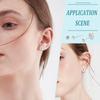 DICOSMETIC 40Pcs Stud Earrings 925 Sterling Silver Earrings Posts 0.7mm Small Silver Pearl Cup Stud Earring Setting and 40pcs Stainless Steel Ear