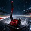 PC Compatible Handbrake with Vibration Feedback Real Driving Simulation Metal Construction for Racing Game Enhancing Drift Control