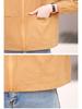Plus Size Women's Casual Slimming Short Jacket - 2025 Spring Korean Style, Loose Fit, Long Sleeve Top