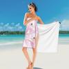 Ballet Dance Makes Me Free Ballerina Dancer  Beach Towel Soft Microfiber Quick Dry Absorbent Quick Towels For Yoga