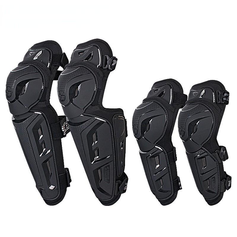 TPU Motorcycle Knee Elbow Pads Set CE Level 1 Protection Off-Road Racing Cycling Adult Protective Gear