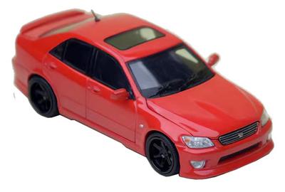 Genesis Company Focal Horizon x Modell 1 Maßstab Toyota Altezza RS200 Rot Mica Metallic Fertigmodell C33624 1/64 (SXE10)