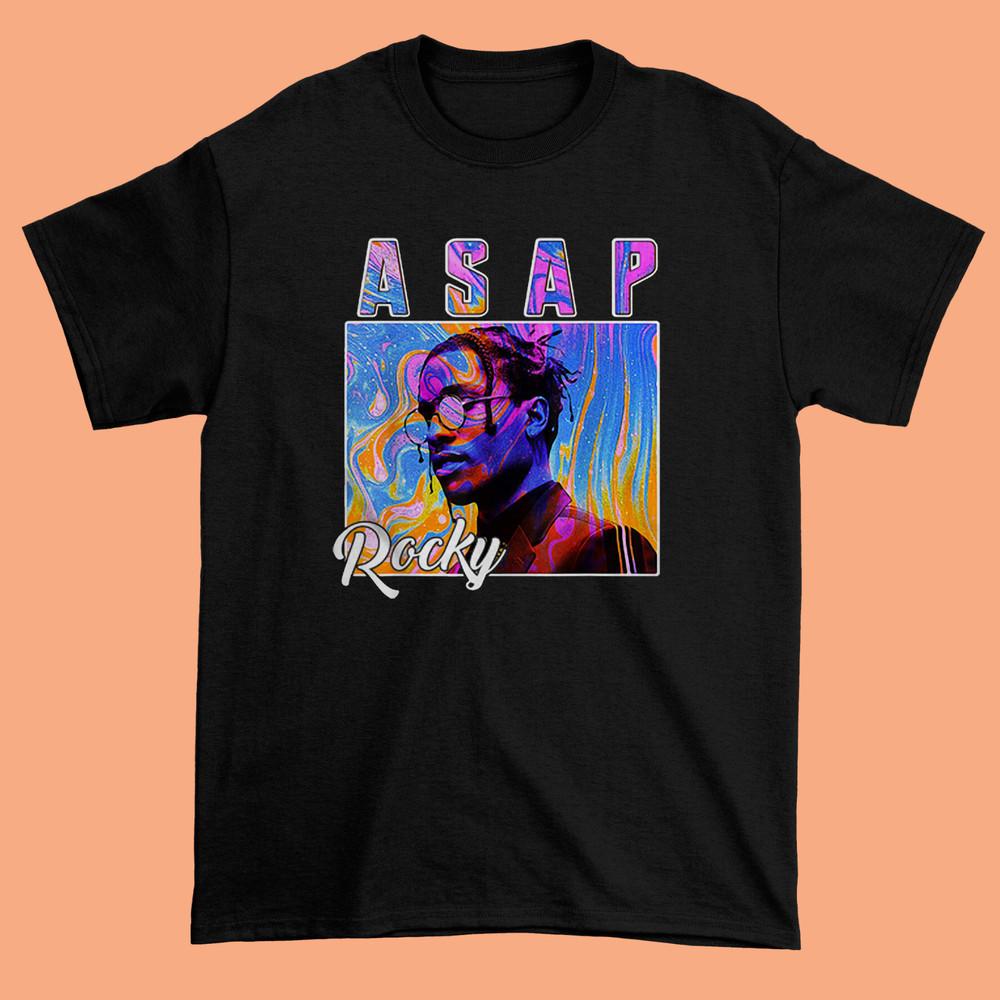 Asap Rocky Yams day Cotton Black Men All Size Men Tshirt Unisex T-Shirt S