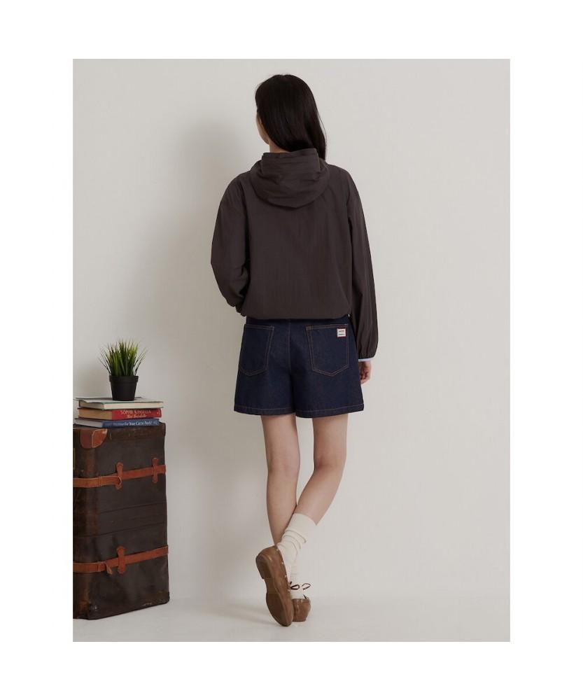 Beanpole Ladies [Hunter] Packable Hooded Windbreaker Brown (Bf6639K02D)