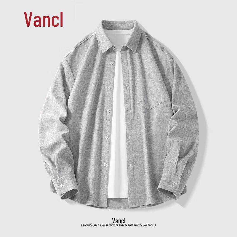 Мужская фланелевая рубашка с длинным рукавом VANCL L