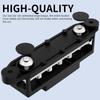 1PC /1pair 275A Busbar Terminal Block Bus Bar 12V Power Distribution Block 6 X M8 For Automotive Sound Audio Car Power Distributor