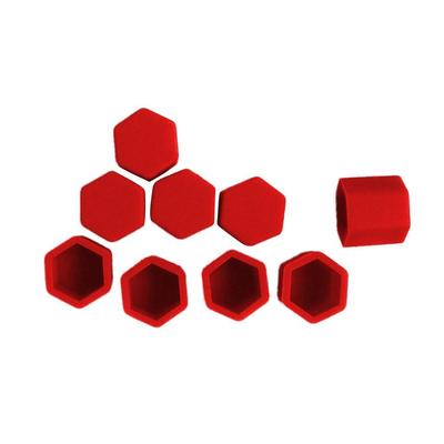 SUNNY 20 Pcs Value Wheel Nut Covers Hexagon Silicone Universal Screw Protector Bolt Cap