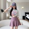 Women's Summer Slimming Skort - Tummy Control, Butt Lift, Anti-Exposure Sports Skirt for Badminton & Yoga