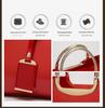 2025 Hot-Selling Women's Glossy Patent Leather Handbag: European & American Style Bridal Wedding & Evening Bag