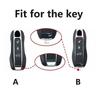 White Diamond TPU for Porsche Panamera Spyder Carrera Macan Boxster Cayman Cayenne 911 970 981 991 Remote Car Key Case Cover Fob