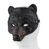 Multipurpose Bear Costume Mask for Kids and Adults Animal Head Half Face Mask for Halloween Animal Cosplay Accessory