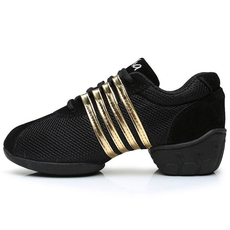 Dance Sneakers Unisex Sport Dance Shoes Women's Girls Modern Sport Hip Hop Jazz Sneakers Shoe Salsa Square Dancing Shoes