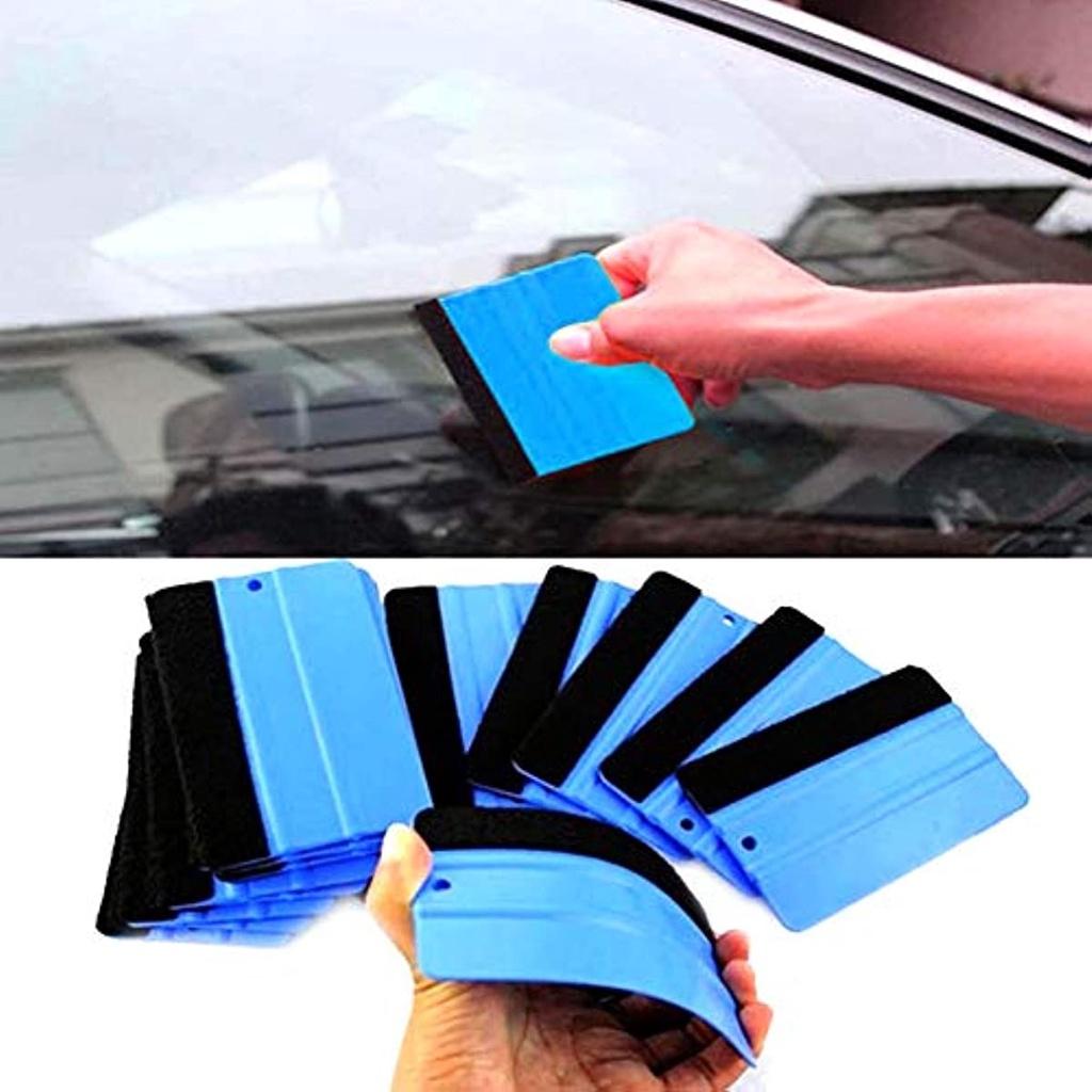 Verpackungsspatel, Auto-Filzfolie, Aufkleber, Schaber, Aufkleber, Glas, Vinyl, Bodenwascher, 2 Stück