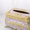 Acrylic Tissue Decor Elegant Design Luxury Napkin Organizer for Kitchen Bathroom Office Living Room