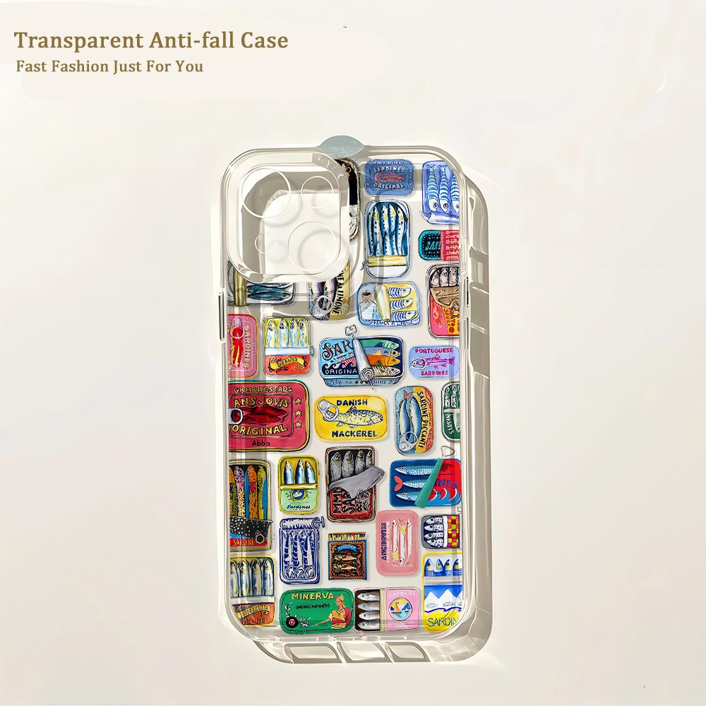 

Sardines Canned Phone Case For Samsung Galaxy A37 A57 A16 A07 A17 A36 A26 A56 A55 A35 A25 A15 A05s A54 A24 A14 A06 A05 A13 4G 5G Samsung A06 4G