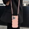 For Xiaomi Redmi Note15 Pro 8 9 10 11 12 13 14 Plus 4G 5G 9S 10S 11S 12S 14S 3D Cat Ear crossbody Strap Waves Phone Coverr